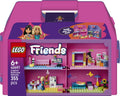 Lego friends creatieve poppenhuiskoffer poppenhuis met poppetjes speelgoed voor kinderen 42697