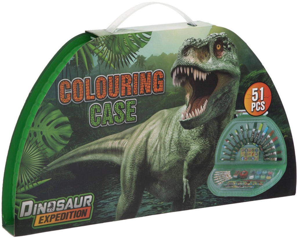 Dinosaur - Dinosaur Dino kleurkoffer 51dlg.