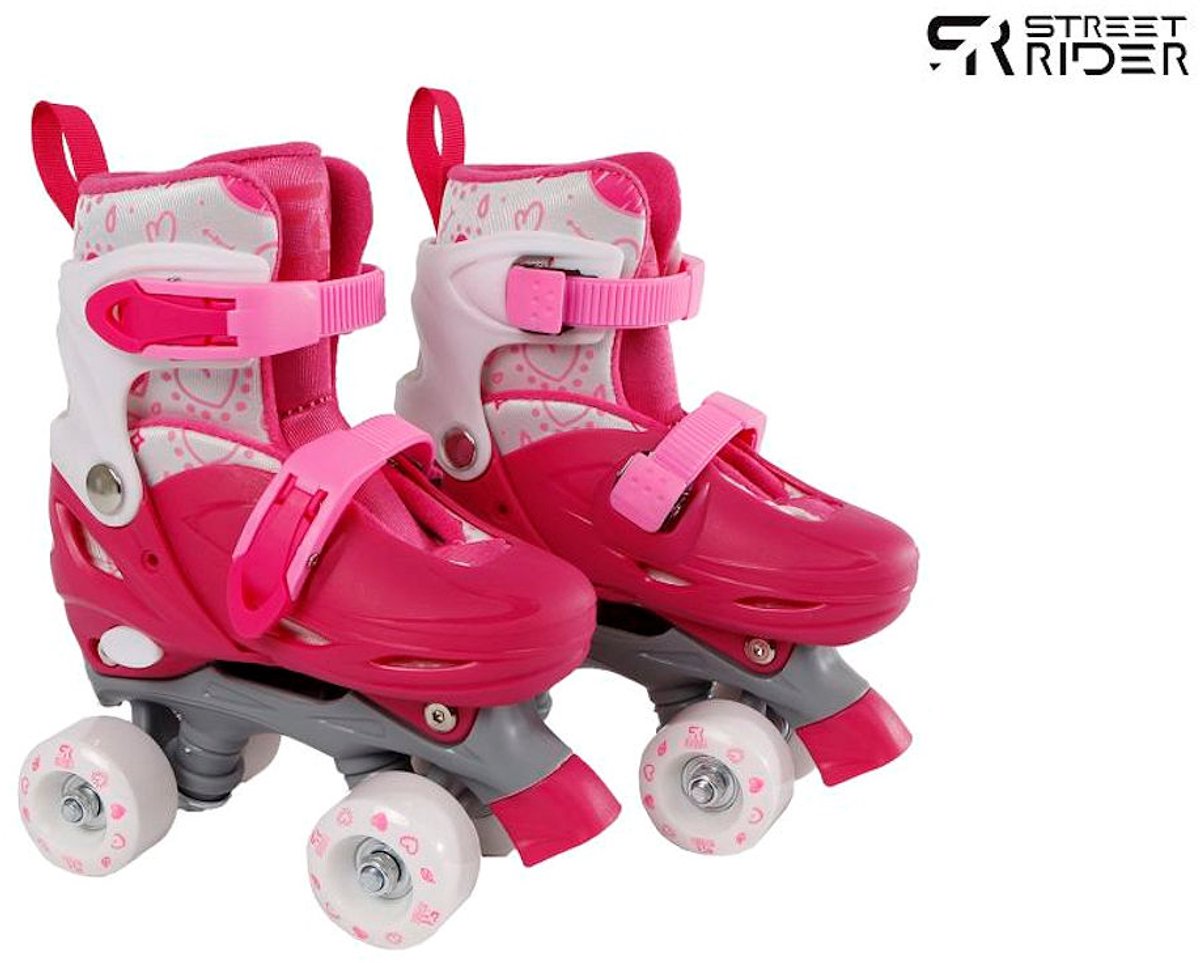 Street Rider - Street Rider rolschaatsen roze verstelbaar maat 27-30