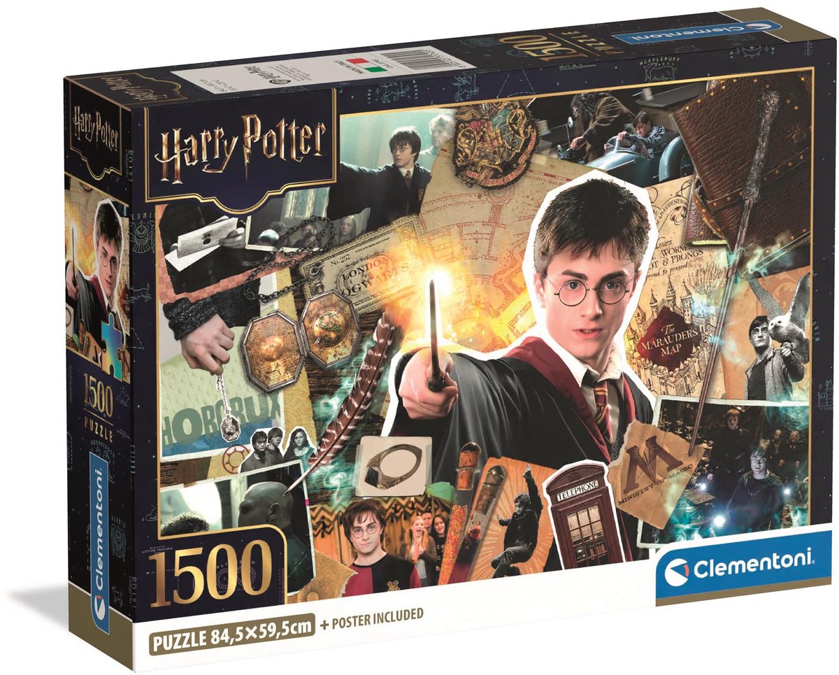 Clementoni - legpuzzel harry potter - 1500st.