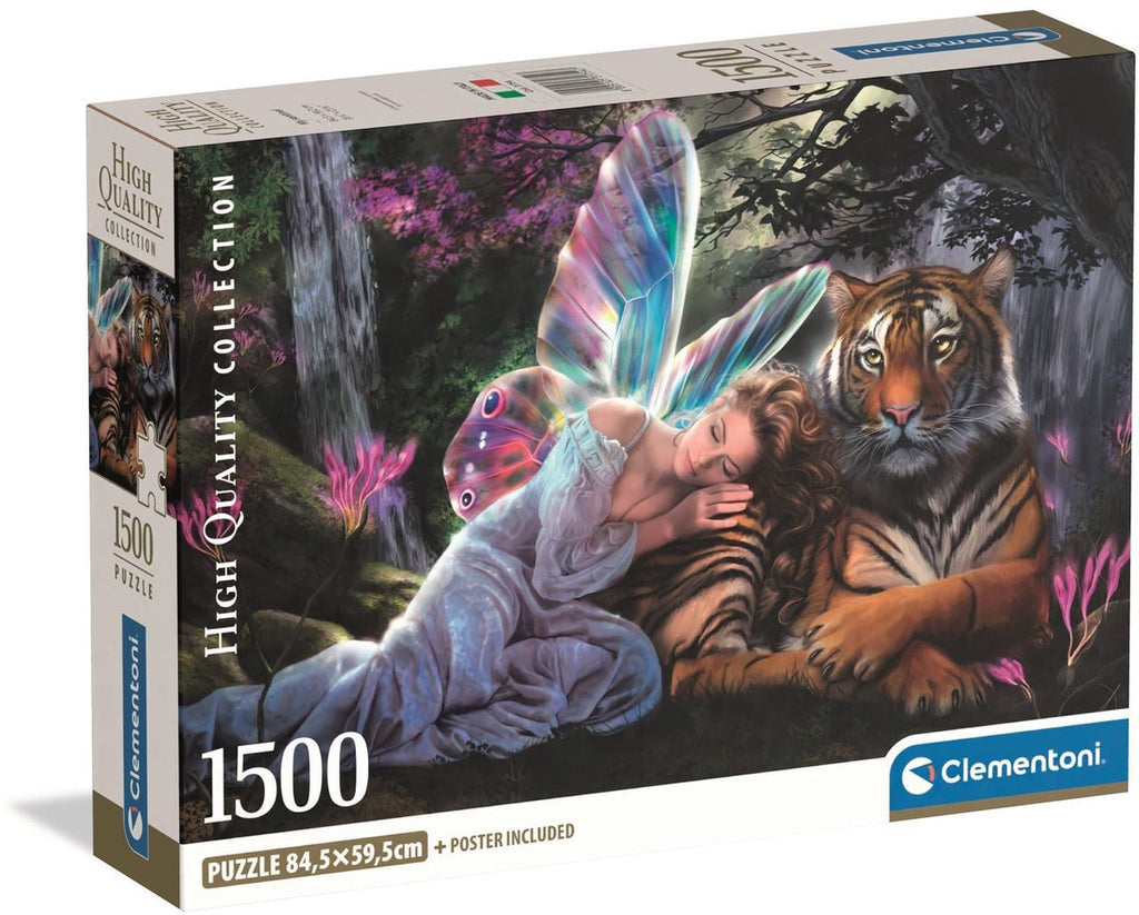 Clementoni - legpuzzel my sentinel 1500 stukjes kleurrijk puzzelplezier.