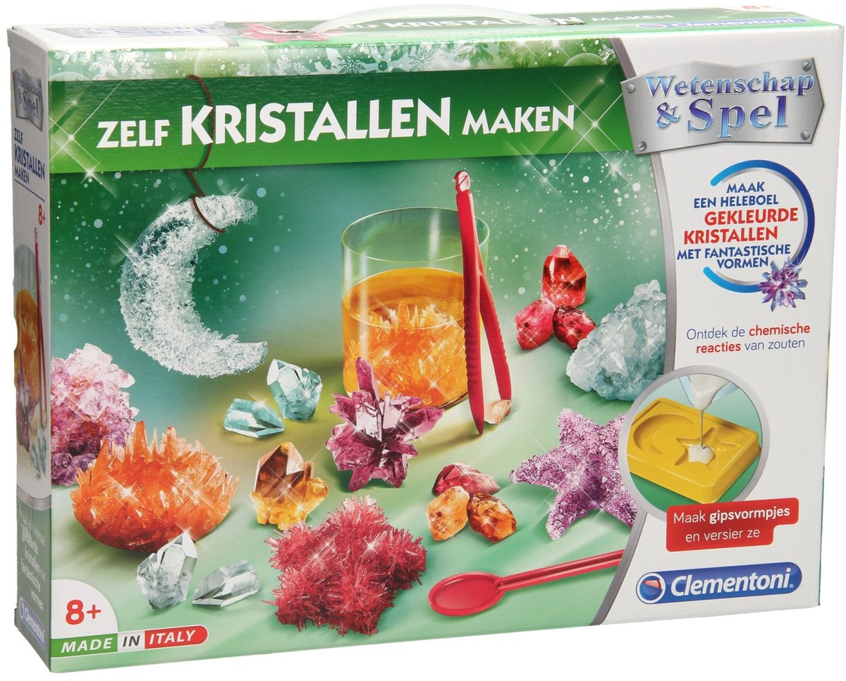Clementoni wetenschap spel - maak je eigen kristallen