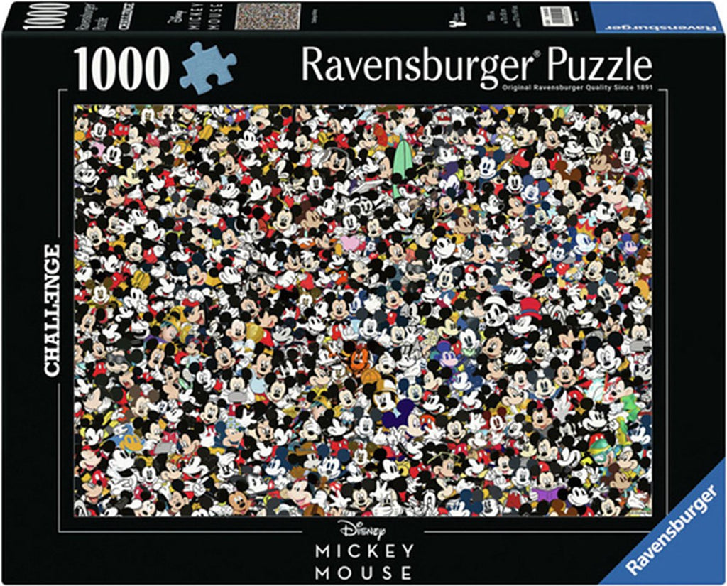 Ravensburger - legpuzzel mickey mouse 1000 stukjes - cartoon puzzel.