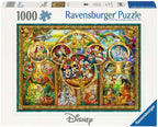 Ravensburger - puzzel mooiste disney thema's - legpuzzel - 1000 stukjes