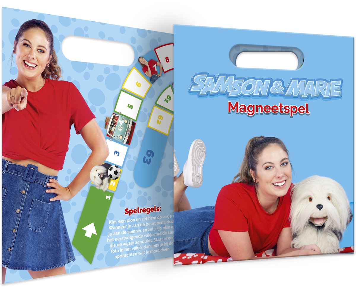 Samson marie ganzenbord magneetspel