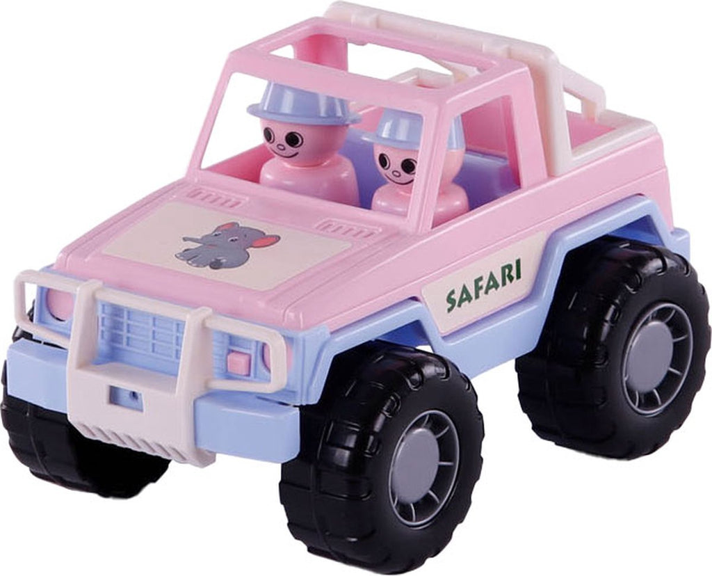 Cavallino - Cavallino jeep roze met 2 speelfiguren