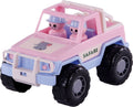 Cavallino - Cavallino jeep roze met 2 speelfiguren