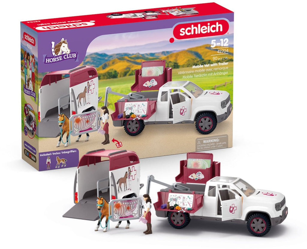 Schleich horse club mobiele dierenarts - 90dlg.