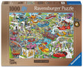 Ravensburger - ray's comic series: time travel 4 – future time – cartoon legpuzzel – 1000 stukjes