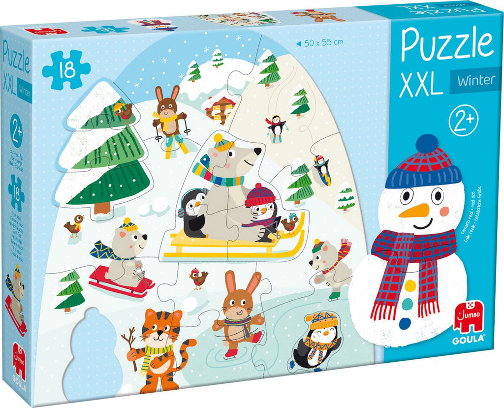Goula - Goula puzzel xxl winter - 18st.