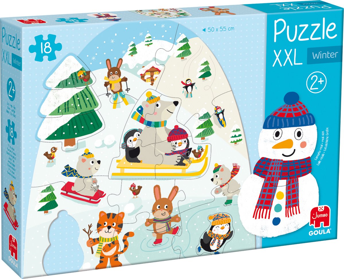 Goula - Goula puzzel xxl winter - 18st.