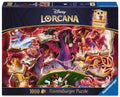 Ravensburger - legpuzzel disney lorcana glimmers of the realm: ruby - 1000st.