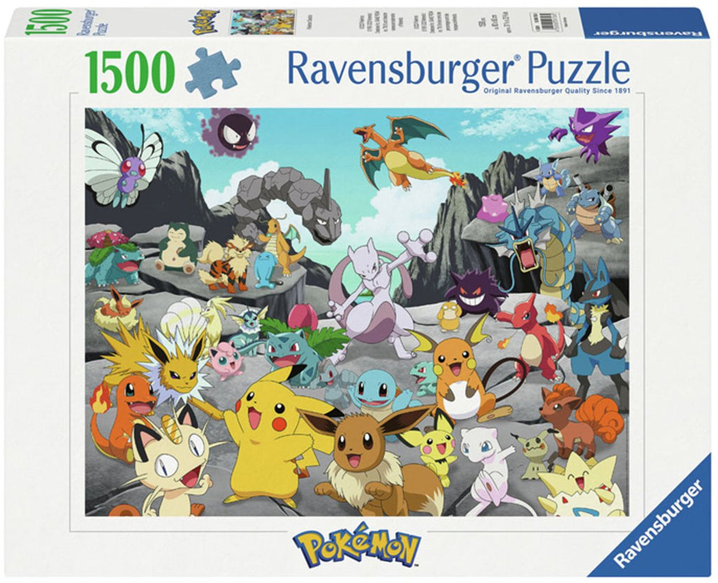 Ravensburger - puzzel pokémon classics