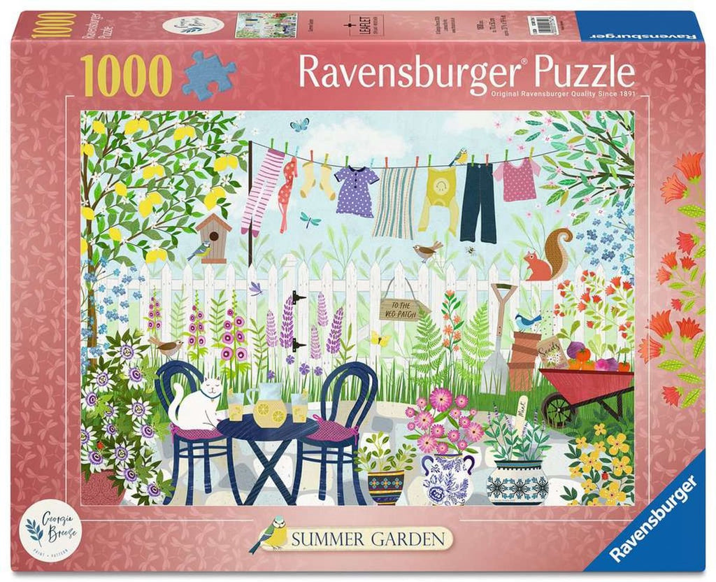 Ravensburger - – zomertuin – legpuzzel – 1000 stukjes