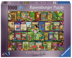Ravensburger - puzzel vintage tuinboeken - legpuzzel - 1000 stukjes