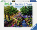 Ravensburger - legpuzzel cottage bij de rivier 1500st.