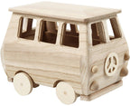 Creativ Company - Creativ Company Houten mini bus 17x10x13cm