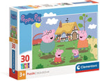 Clementoni legpuzzel peppa pig, 30st.