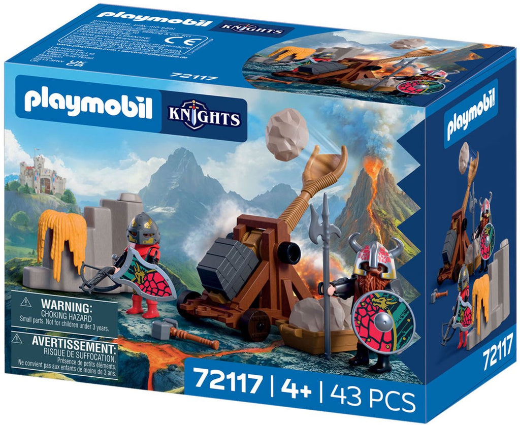 PLAYMOBIL - PLAYMOBIL knights drakenridder katapult - 72117