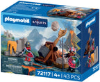 PLAYMOBIL - PLAYMOBIL knights drakenridder katapult - 72117