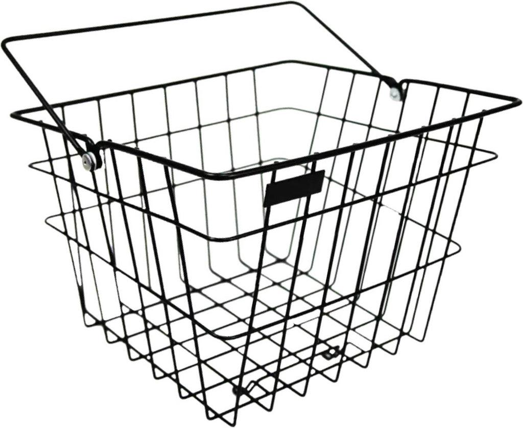 Steco vintage mand (helma) zwart