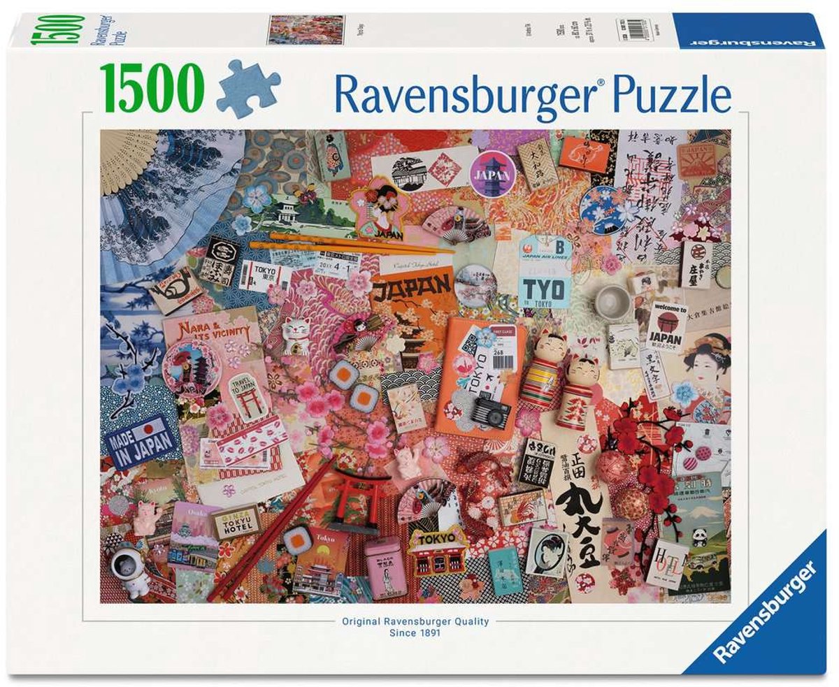 Ravensburger - – reis naar tokio – legpuzzel – 1500 stukjes