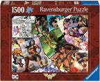 Ravensburger - legpuzzel wonder woman 1500 stukjes puzzel volwassenen.