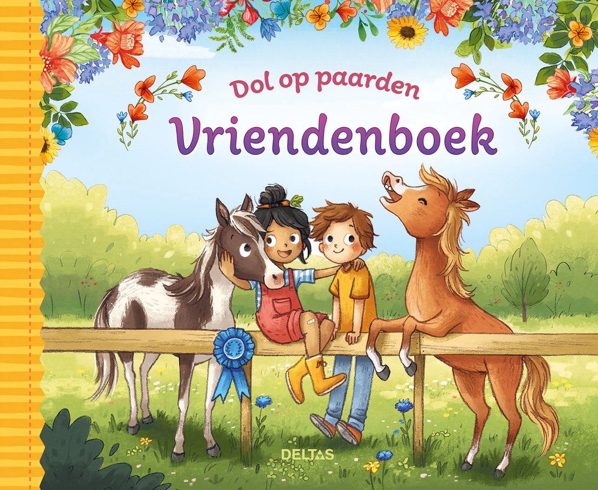Deltas - Deltas Dol op paarden vriendenboek