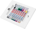 Edding - Edding acrylverf starter set nordic - 8 acryl markers - watervast - inclusief a6-briefkaartenset
