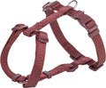 Trixie - hondentuig premium h-tuig sangria rood