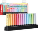 STABILO - STABILO boss orginial markeerstiften - pastel - 15 stuks - 14 kleuren