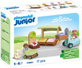 Playmobil 1.2.3. biologische marktkraam en heftruck - 71691