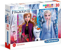 Clementoni - puzzel - 30 stukjes - frozen 2 - kinderpuzzel - vanaf 10 jaar