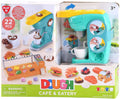 Playgo klei speelset lunchroom - creatieve kleipotjes voor kinderen.