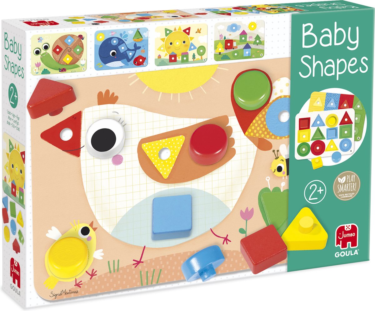 Goula jumbo - baby shapes het vormenspel