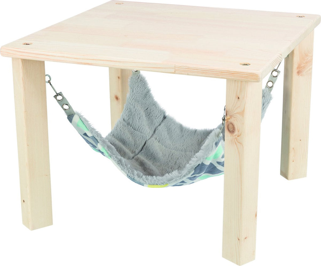Trixie - schuilplaats met hangmat sunny / grijs