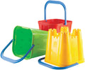 Ecoffier ecoiffier kasteel emmer zandbak speelgoed voor kinderen strand - willekeurig - 1 stuk