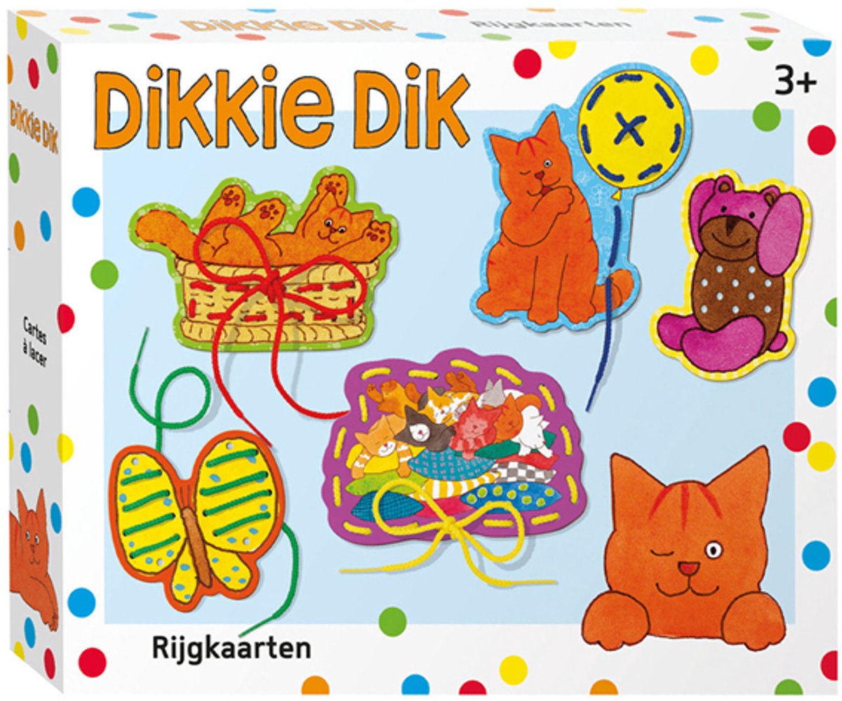 Bambolino - Bambolino Rijgkaarten set dikkie dik
