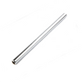tige de selle fixe 22,0 x 350 mm acier argent