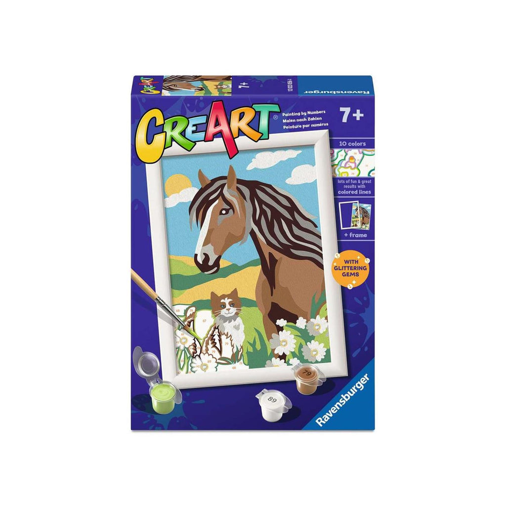 Ravensburger - creart paard en poesje