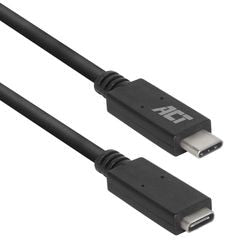 ACT - ACT Usb-kabel ac7412 zwart 2 m
