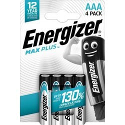 Energizer - Energizer max plus lr03 aaa blister 4 stuks