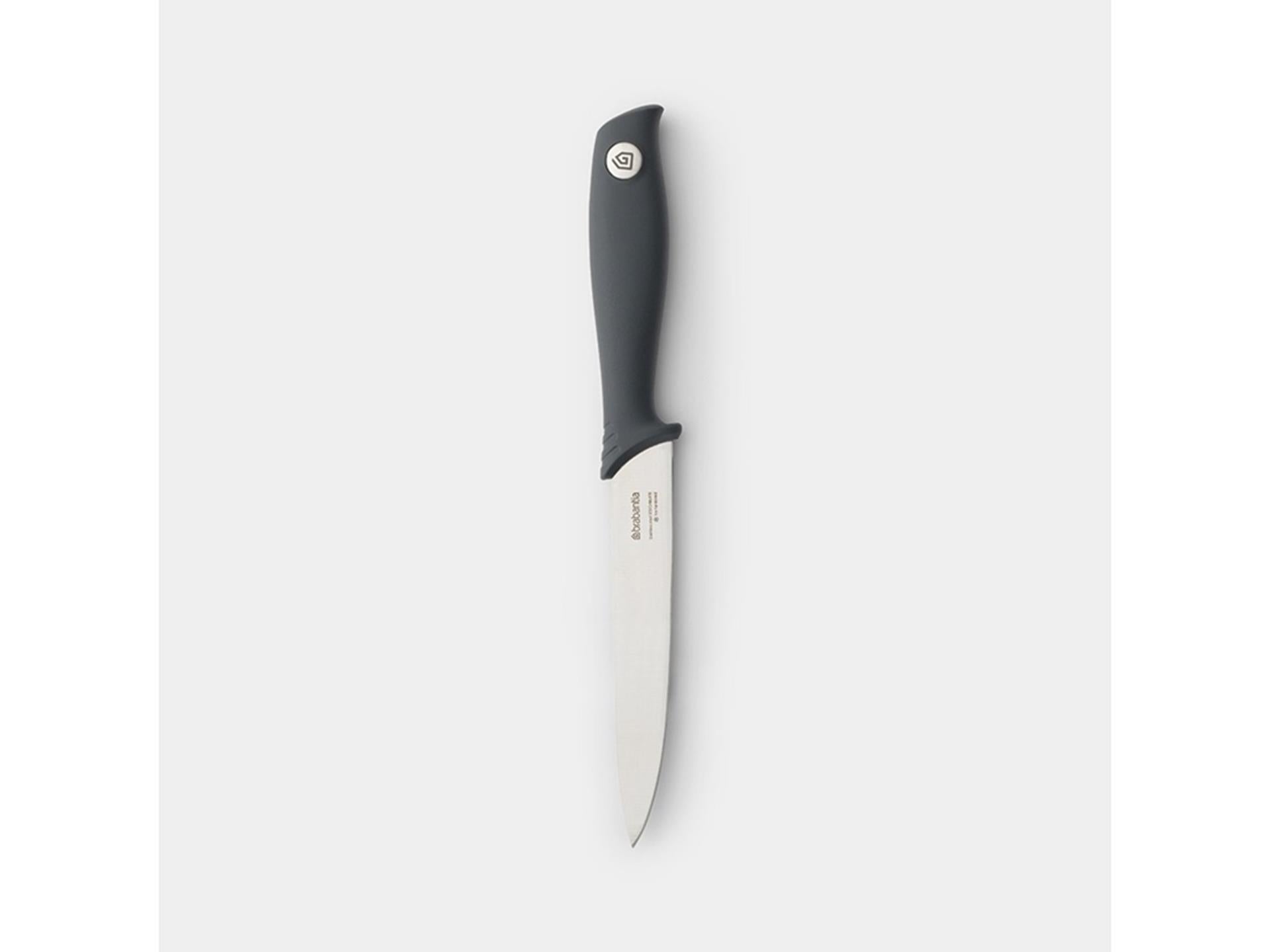 Brabantia tasty+ universeel mes 24.8 cm donkergrijs