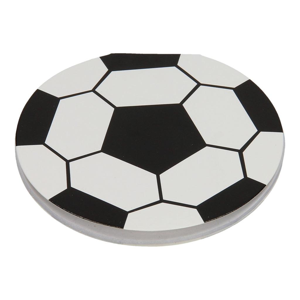 Duckiez notitieboekje rond voetbal, ø 8cm