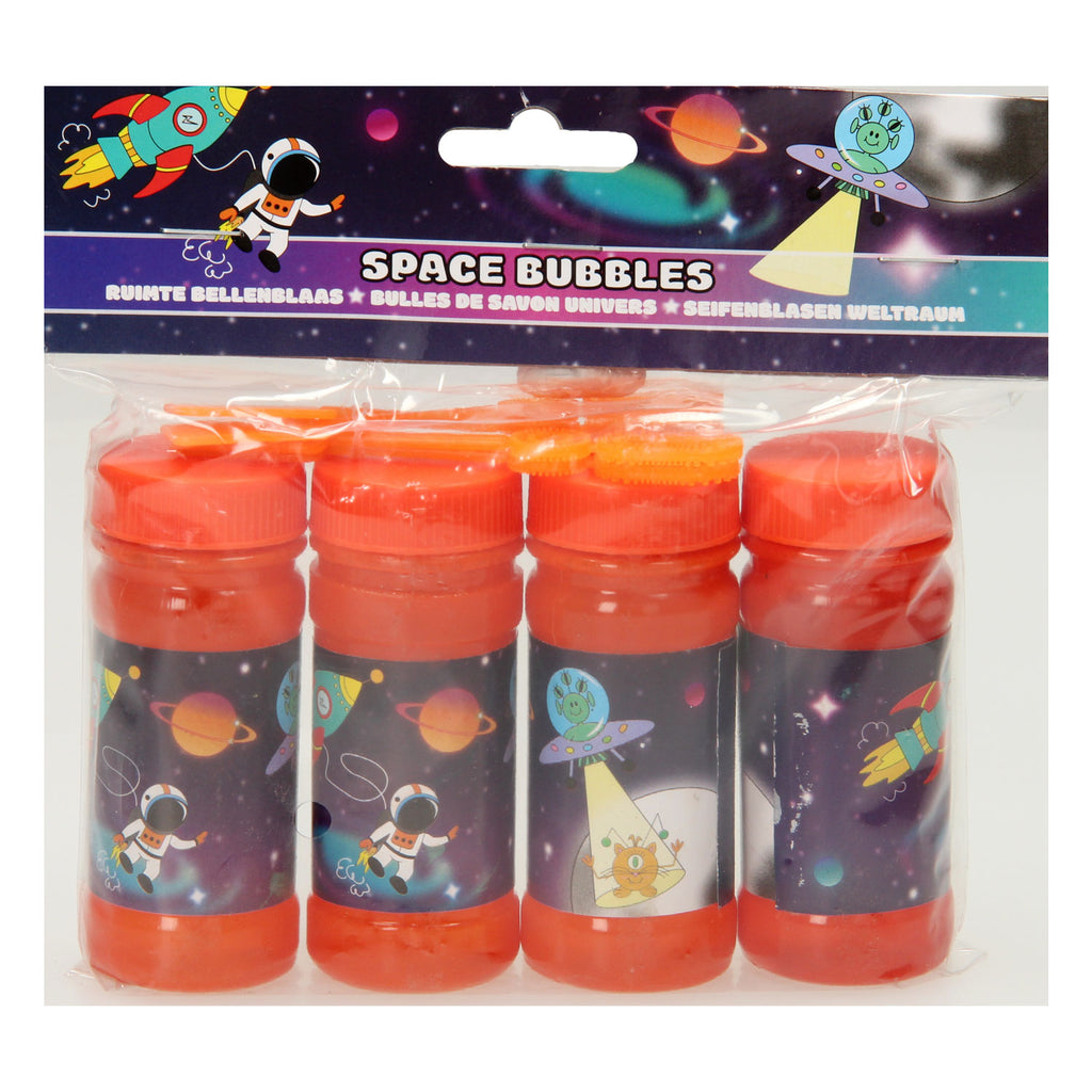 Duckiez bellenblaas ruimtevaart, 4x50ml
