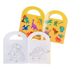 Duckiez kleurboekje met stickers dinosaurus