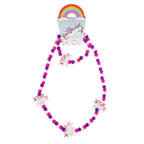 Duckiez houten ketting en armband eenhoorn