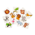 Duckiez tattoos wilde dieren, 12st.
