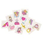 Duckiez tattoos prinses, 12st.