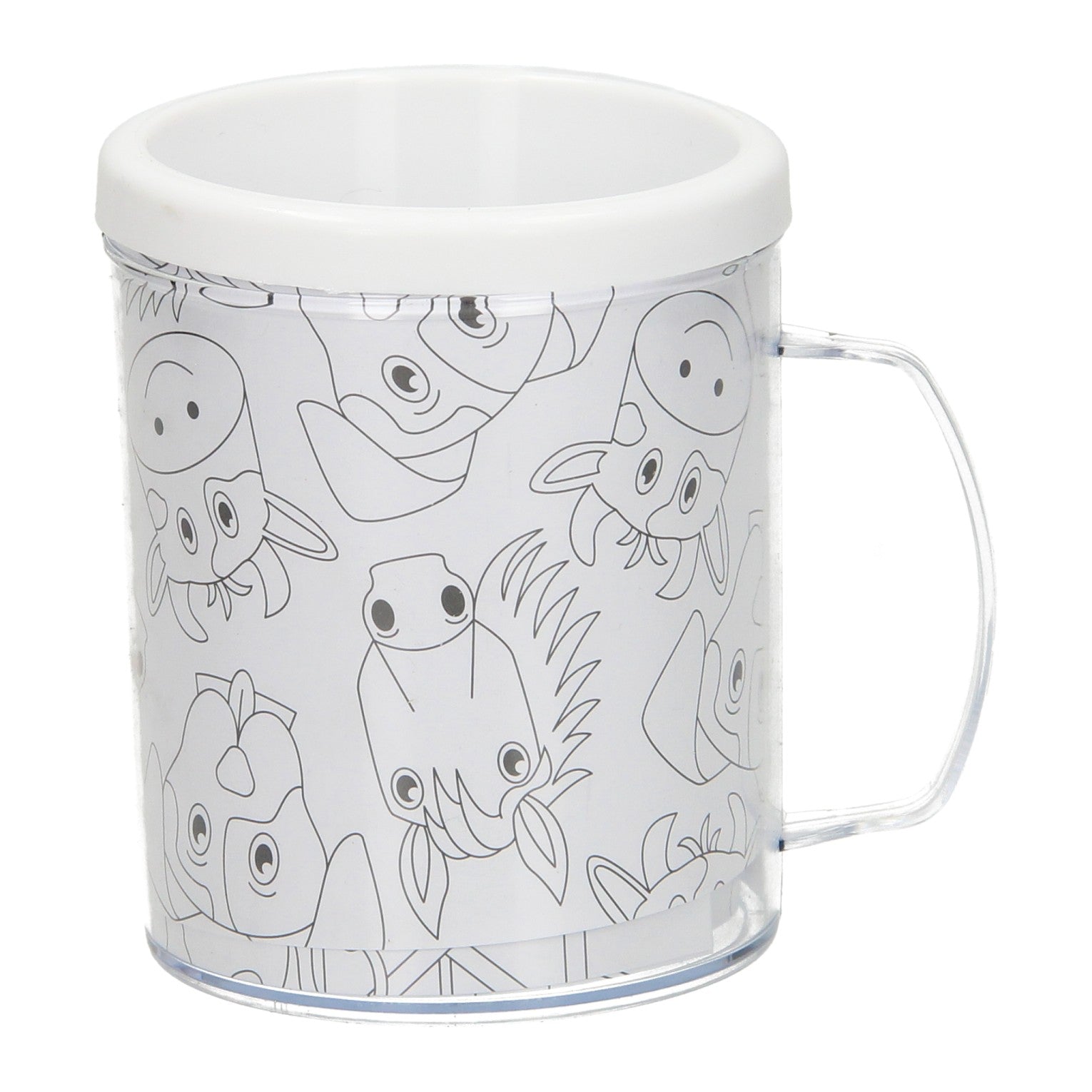 Colorez vos propres animaux de ferme de tasse